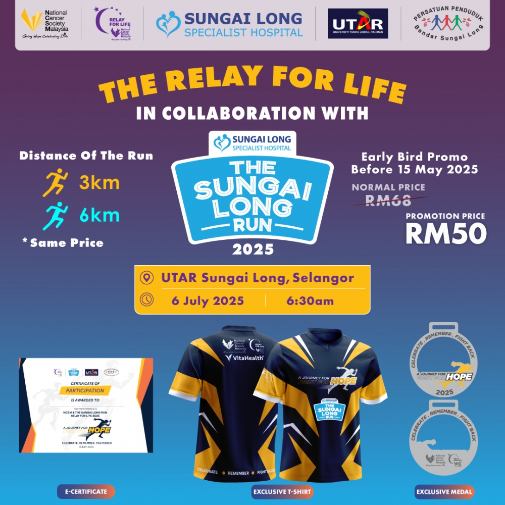 The Relay for Life x The Sungai Long Run 2025