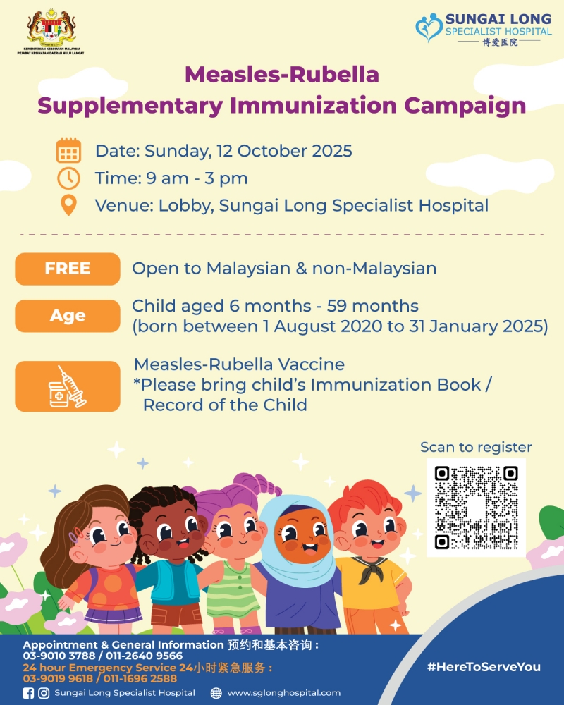 FREE Measles-Rubella (MR) vaccinations