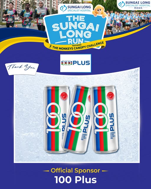The Sungai Long Run 2026 x 100 PLUS