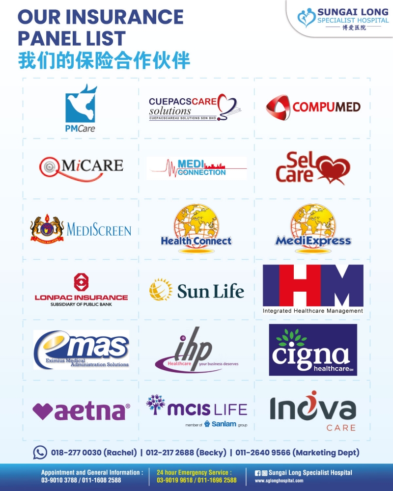 Our Insurance Panel List
