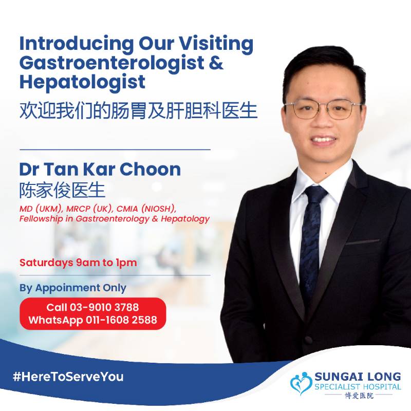 Introducing our New Gastroenterologist & Hepatologist