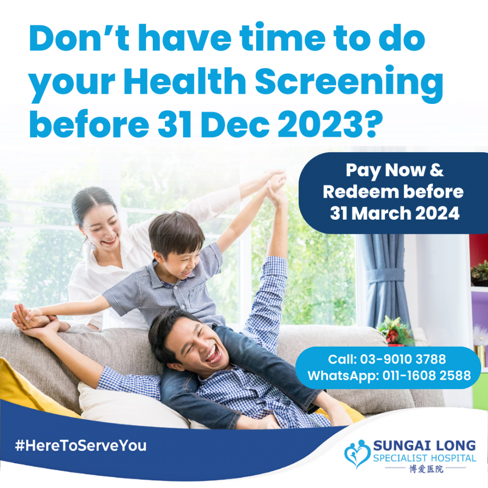 Claim Tax Relief for Health Screening Package