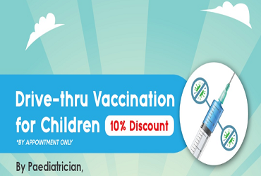 Drive-Thru Vaccination For Children Promotion