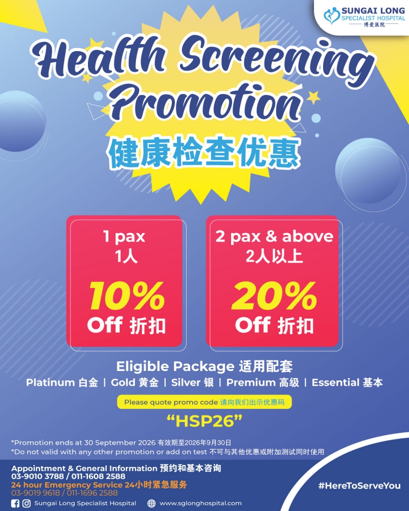 Health Screening Promotion