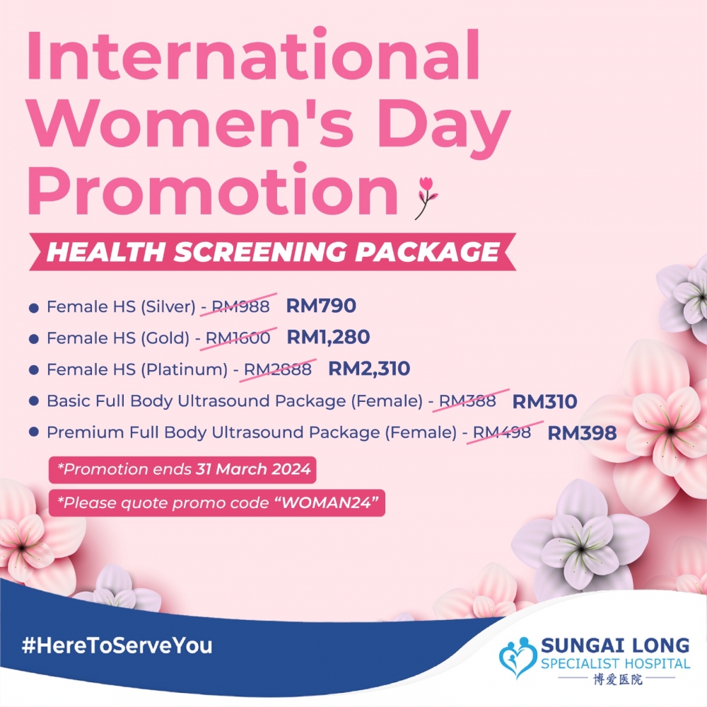International Women's Day Health Screening Promotion