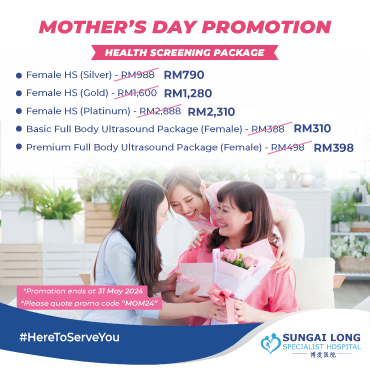 Mother's Day Health Screening Promotion